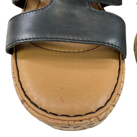 Born Bernese Strappy Cage Open Toe Cork Wedge Sandals Women's Size 9M - Picture 16 of 16